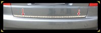 Накладка на кромку крышки багажника  (нерж.) 2 шт DACIA LOGAN MCV 2005 - 2014